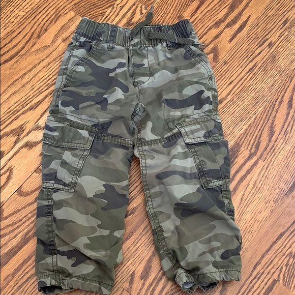 fleece lined camouflage pants